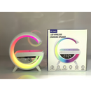 G Speaker Luminária com Relógio e Carregador Indução