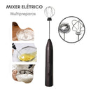 PRETA - (Premium) Mini Batedor Mixer Elétrico Portátil Bivolt | AJ-I22
