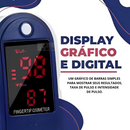 Kit Saúde em Casa: Oxímetro Digital de Dedo + Monitor Digital de Pressão Arterial de Braço