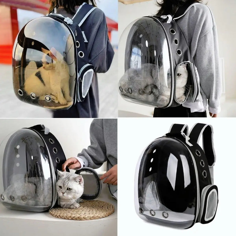 Mochila Pet Visão Panorâmica para Cachorro e Gato