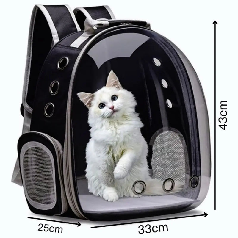 Mochila Pet Visão Panorâmica para Cachorro e Gato