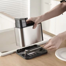 Dispenser e Organizador em Aço Inox