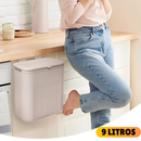 Lixeira Suspensa de 09 Litros Automática