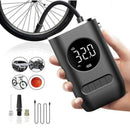 Mini Calibrador Compressor Elétrico Digital Portátil Pneu Carro Bike Bivolt | AJ-S03