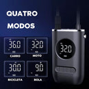 Mini Calibrador Compressor Elétrico Digital Portátil Pneu Carro Bike Bivolt | AJ-S03