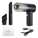 Mini Aspirador Automotivo Portátil Potente Recarregável Premium Bivolt | AJ-S17